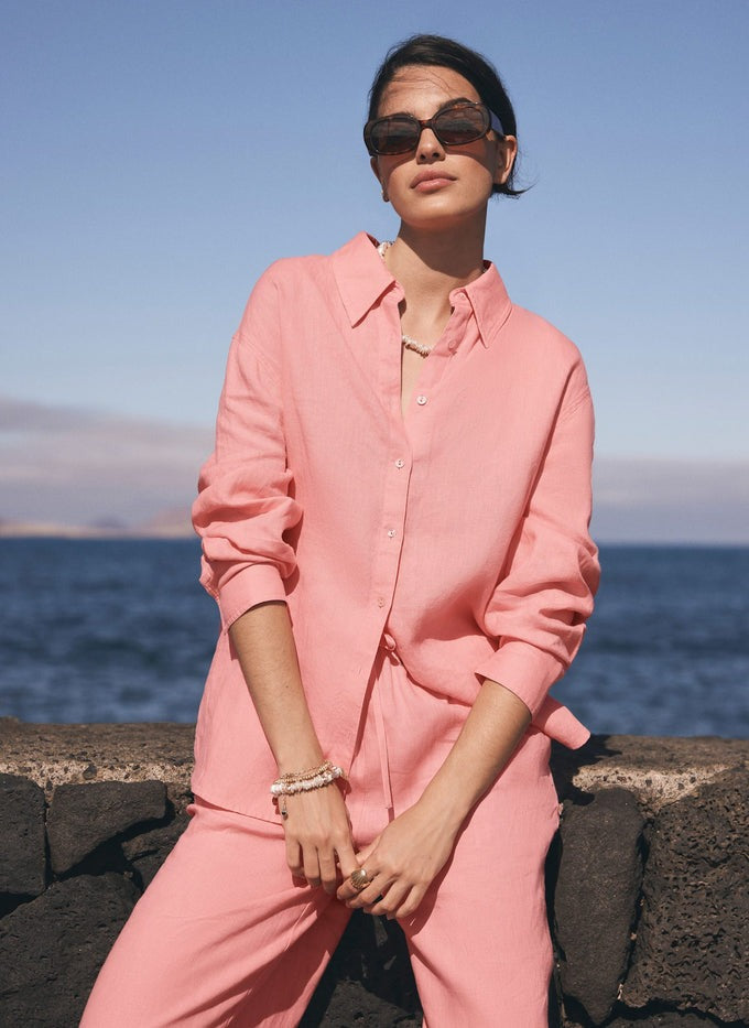 Linen Long Sleeve Shirt