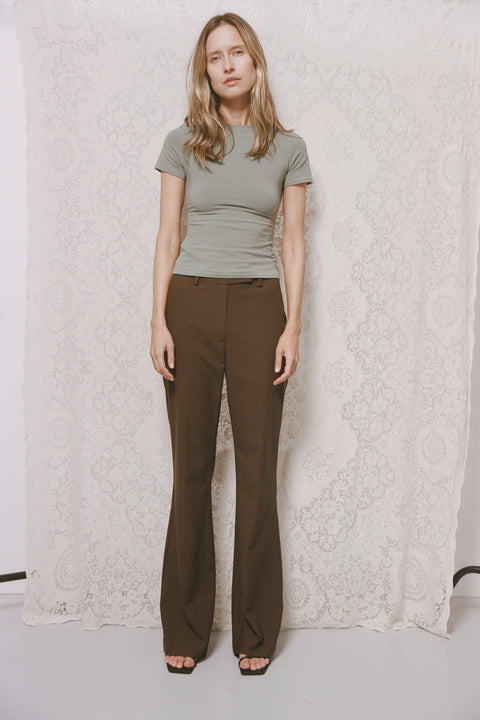 Chocolate High Waist Pant