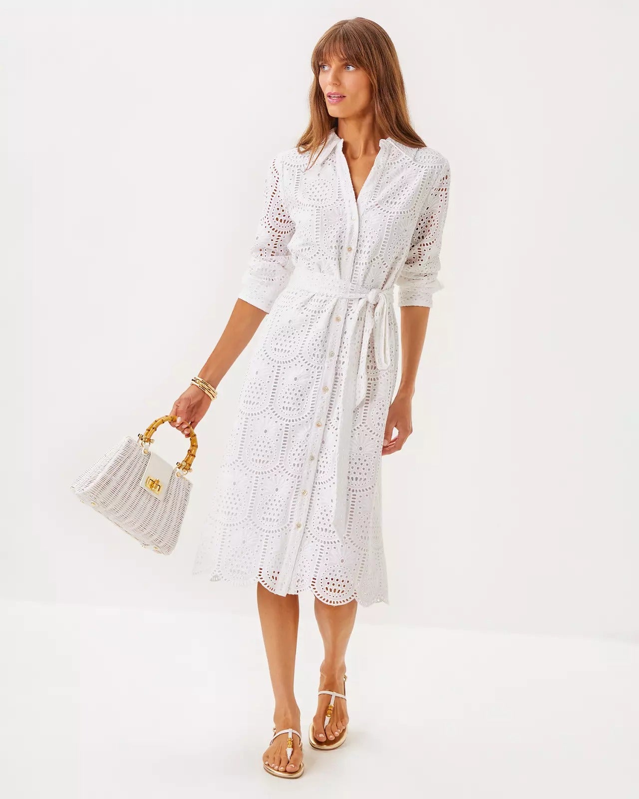 Eira Midi Shirtdress