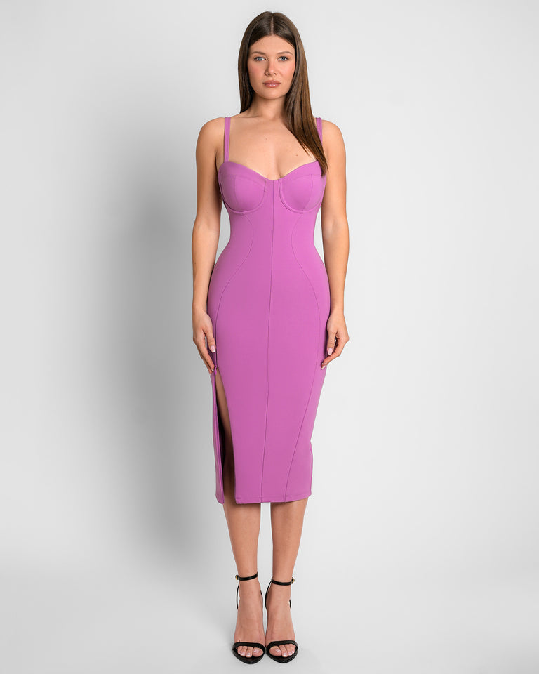 Seamed Lushy Pencil Dress