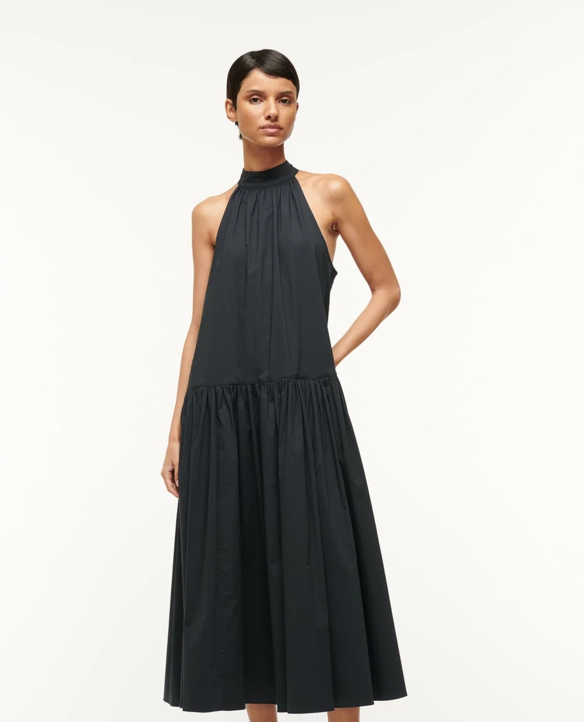 Midi Marlowe Dress Black