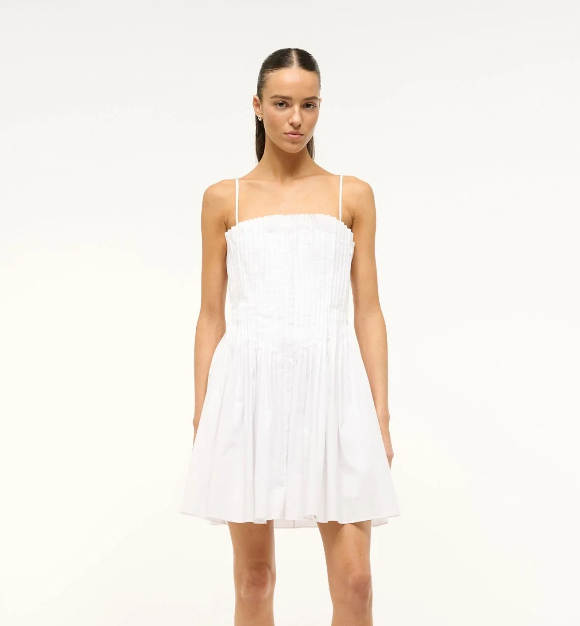 Mini Bella Dress White