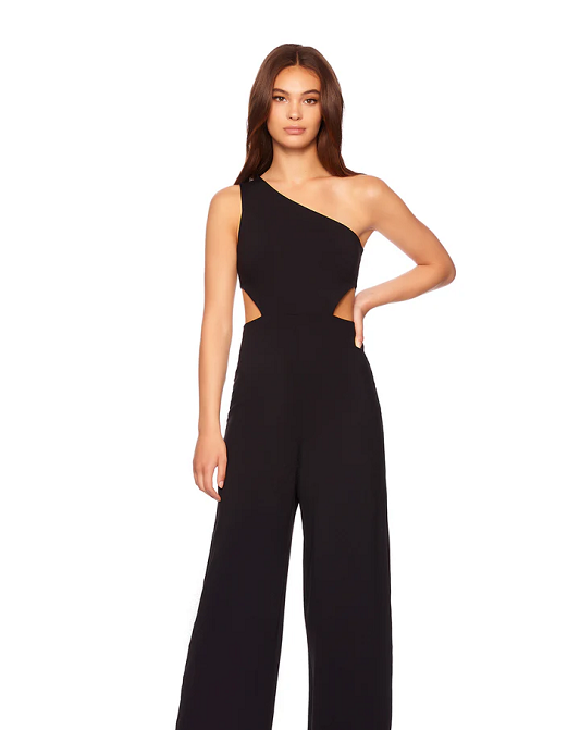 One Arm Cutout Jumpsuit